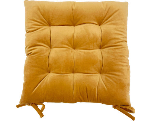 Perna Scaun Velvet Galben 40x40 Cm