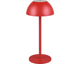 Veioza Cu Led Integrat Ricardo 1, 5w 240 Lumeni, Pentru Exterior Ip54, Incarcare Usb, Rosu
