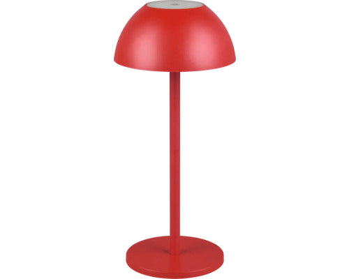 Veioza Cu Led Integrat Ricardo 1, 5w 240 Lumeni, Pentru Exterior Ip54, Incarcare Usb, Rosu