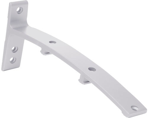 Consola Tripla Perete 22 Cm Argintiu