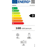 Combina frigorifica Gorenje RK418DPW4, clasa energetica D, No Frost, 269 L, M:180 cm, LED, Alb