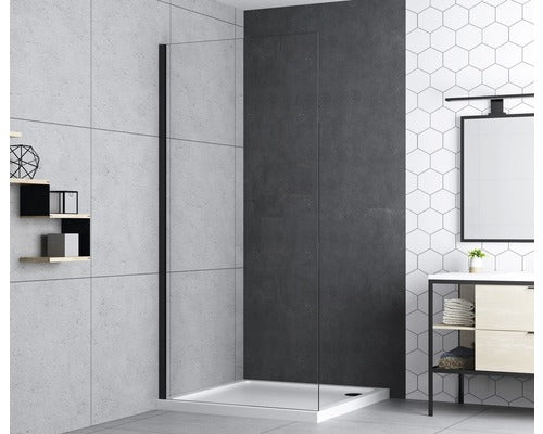 Dus Walk In Basano Modena 100x195 Cm Sticla Transparenta Profil Negru