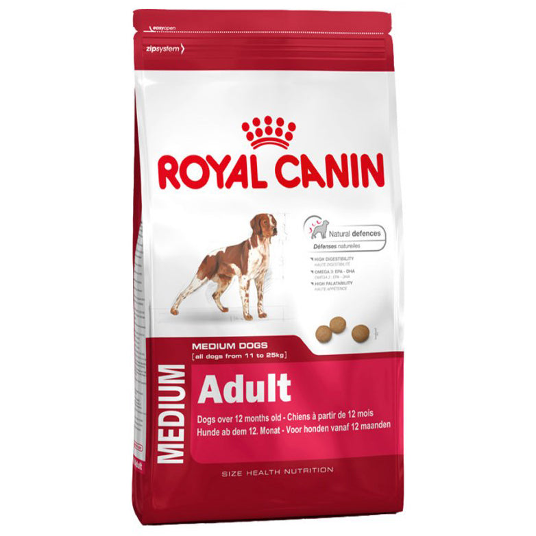Hrana uscata pentru caini Royal Canin, Medium, Adult, 4Kg