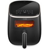 Friteuza cu aer cald Seria 3000 Airfryer XL HD9257/80, 1kg, 5.6l, 1700W, Negru-argintiu