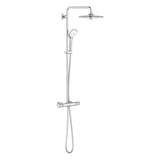 Sistem de dus Euphoria System 260 27296003, 1/2'', aparent, termostat, 260 mm, crom