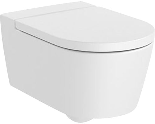 Vas WC suspendat ROCA Inspira Round 37x56cm, Alb
