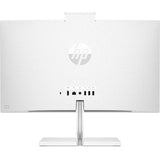 Sistem PC All in One HP 24-cb1051nq, AMD Ryzen 5 5625U pana la 4.3GHz, 23.8" Full HD Touch, 16GB, 1TB, SSD 512GB, AMD Radeon Graphics, Windows 11 Home, Alb