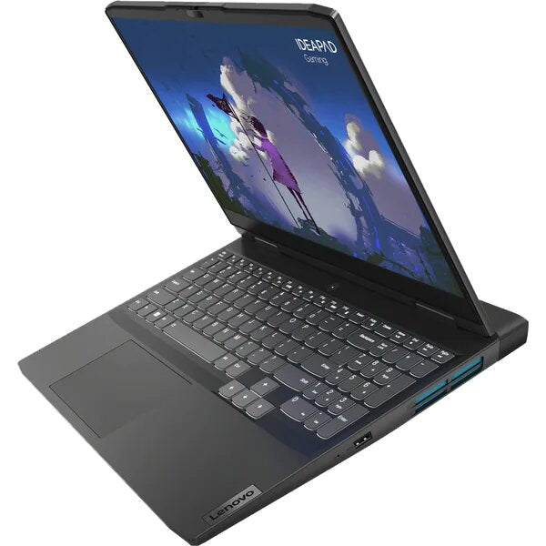 Laptop Gaming LENOVO IdeaPad Gaming 3 15IAH7, Intel Core i5-12450H pana la 4.4GHz, 15.6" Full HD, 16GB, SSD 512GB, NVIDIA GeForce RTX 3050 Ti 4GB, Free DOS, Onyx Grey