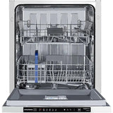 Masina de spalat vase incorporabila GRUNDIG GNVP2450, 13 seturi, 5 programe, Clasa A++, Alb