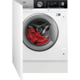 Masina de spalat rufe cu uscator incorporabila AEG L8WBE68SI, Seria 7000, Spalare 8 kg, Uscare 4 kg, 1600 RPM, Clasa D, DualSense, ProSense, Alb