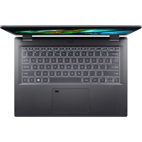 Laptop 2 in 1 ACER Aspire 5 Spin 14 A5SP14-51MTN-777Z, Intel Core I7-1355U pana la 5GHz, 14" WUXGA, 16GB, SSD 512GB, Intel Iris Xe, Windows 11 Home, Gri
