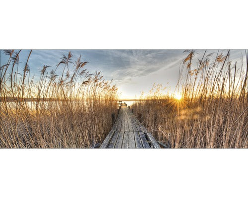 Tablou Sticla Way To The Sun 30x80 Cm