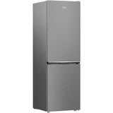 Combina frigorifica Beko B1RCNA364XB, 316 l, No Frost, AeroFlow, XXL Bottle holder, MaxStore, Clasa E, H 186.5 cm, Argintiu