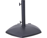 Suport Umbrela Garden Place Beton 55x55 Cm Negru