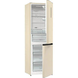 Combina frigorifica GORENJE NRK6192AC4, No Frost Plus, 302 l, H 185 cm, Clasa A++, Crem