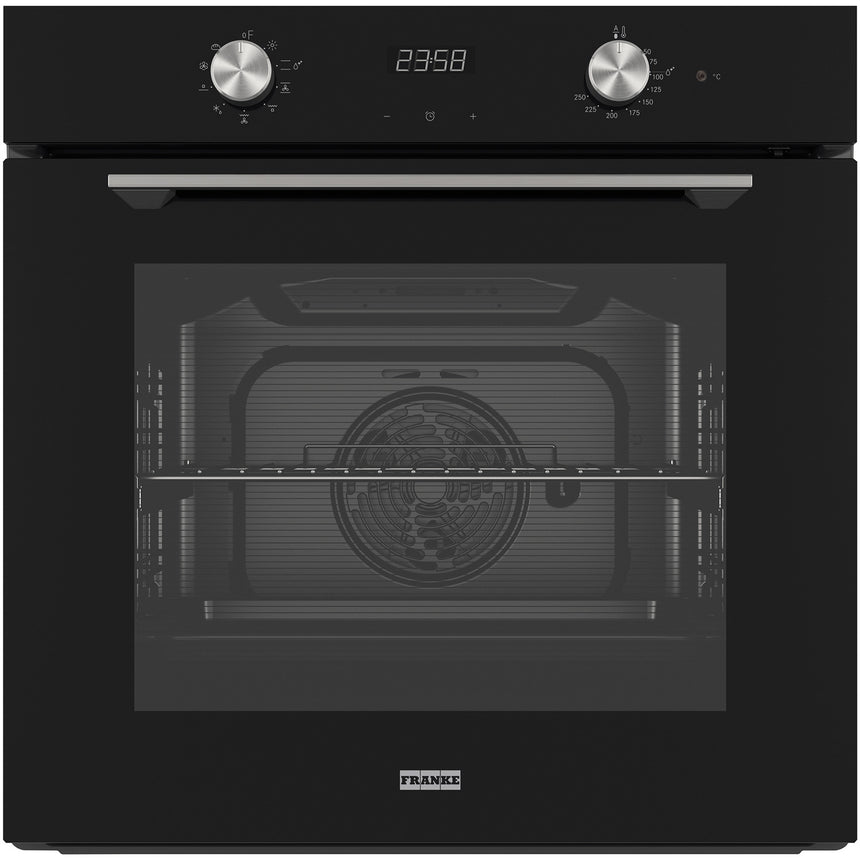 Cuptor incorporabil Franke FMA 86 H BK, Electric, 71 l, 8 programe, Display Digital cu Butoane, Grill, Termostat, Clasa A, Negru