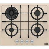 Plita incorporabila Franke FHMA 604 3G DC OA C, Gaz, 4 Arzatoare, Dubla Coroana, Aprindere electronica, Valva de siguranta, Arzatoare si gratare fonta, 60 cm, Avena