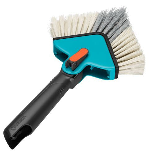 Perie de colt, Gardena, Plastic, 475 x 245 x 57 mm, Albastru