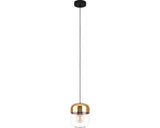 Pendul Maryvilla E27 Max. 1x40w, Auriu/negru
