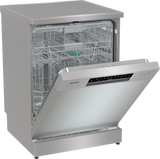 Masina de Spalat Vase GORENJE GS673C60X, 16 seturi, 7 programe, 60 cm, Clasa C, Argintiu