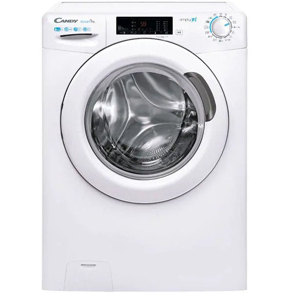 Masina de spalat rufe cu uscator Slim Candy CSOW44645TWE/2-S, 6 kg spalare, 4 kg uscare, 1400 rpm, Clasa C, Wi-Fi, Mix Power Systems, Steam, Active motion systems, Alb