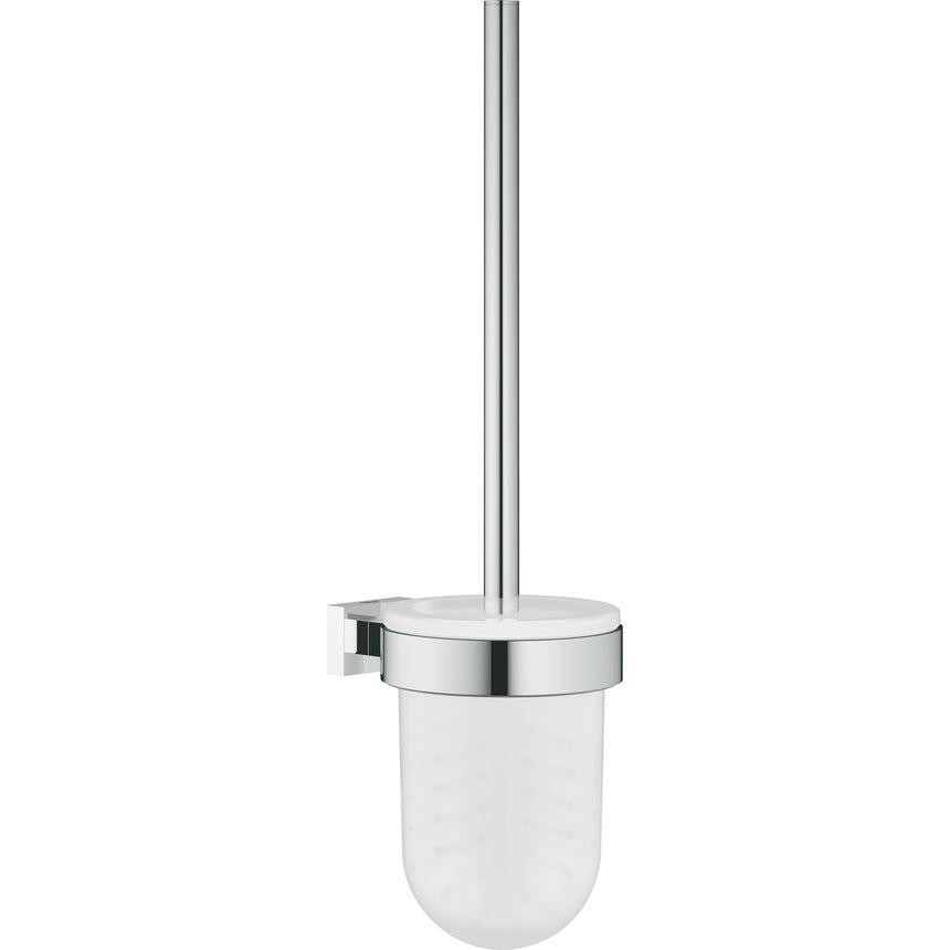 Set perie WC Grohe Essentials Cube, Crom