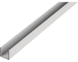 Profil Aluminiu Tip U Alberts 20x15x20x1, 5 Mm, Lungime 2m