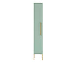 Dulap Baie Asezat Sarah 250, 1 Usa, PAL, 25x154,7 cm, Verde Menta