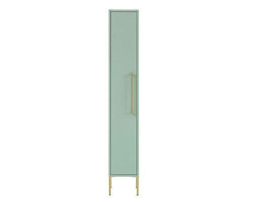 Dulap Baie Asezat Sarah 250, 1 Usa, PAL, 25x154,7 cm, Verde Menta