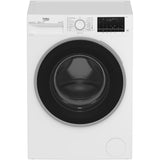 Masina de spalat rufe Beko B5WFT58419W, 8 kg, 1400 RPM, Clasa A, AddXtra, Motor ProSmart Inverter, HomeWhiz prin Bluetooth, Hygiene+ cu SteamCure, FiberCatcher, Alb