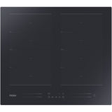 Plita incorporabila Haier HA2MTSJ68MC, Inductie, 8 zone de gatit, Control tactil multislider, Indicator de caldura reziduala, VaryCook, Multizone, Timmer, Booster, Keep warm, WiFi, 60 cm, Negru
