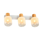 Plafoniera Gentle E27 Max. 3x15w, Alb/natur