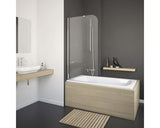 Paravan cada Radaway Torrenta PNJ, 80x150 cm, 1 element, sticla transparenta, profil crom, stanga