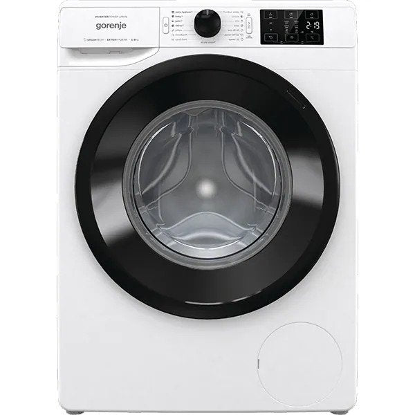 Masina de Spalat Rufe Frontala Slim GORENJE WNEI84SDS, SteamTech, 8 kg, 1400rpm, Clasa D, Alb