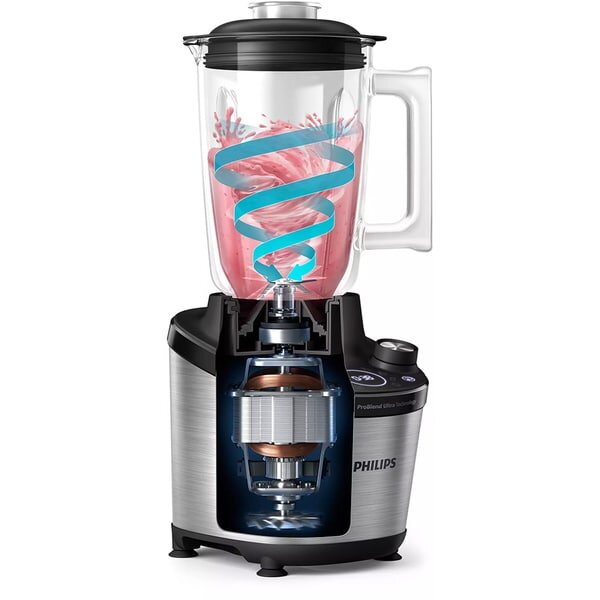Blender PHILIPS Seria 7000 HR3760/00, 2l, 1500W, 12 trepte viteza