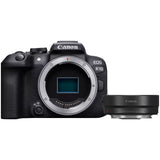 Aparat foto Mirrorless Canon EOS R10 Body, 24.2MP, 4K + Adaptor EF-EOS R