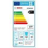 Uscator de rufe Bosch WTW876LBY, Pompa de caldura, 8 kg, 15 programe, AutoDry Technology, SensitiveDrying System, Clasa A+++, Alb