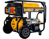 Generator curent electric Dewalt DXGNP853E, 7600 W, 456 CC, 4 timpi, 1 x priza (400v; 16a) 1x priza CEE (230v; 32a) 1 x 12 V, AVR, 28 l benzina