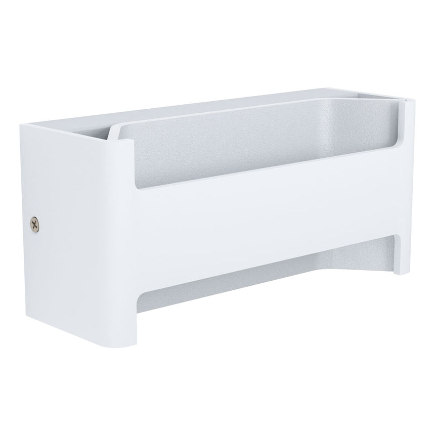 Aplica FELONICHE, EGLO, LED, 10W, 1100 lm, lumina calda, aluminiu, alb, plastic, 22 x 10 x 7.5 cm, A+