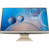 Sistem PC All in One ASUS M3400WYAK-BA016W AMD Ryzen 5 5625U pana la 4.3GHz, 23.8" Full HD, 8GB, SSD 512GB, AMD Radeon Graphics, Windows 11 Home, Negru-Auriu