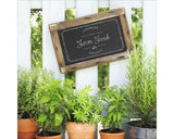 Tablou Sticla Farm Fresh 20x20 Cm