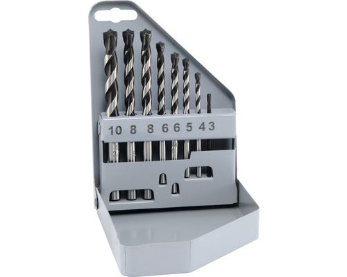 Set Burghie Beton Alpen Ø3-10 Mm, 8 Piese