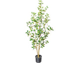 Planta Artificiala Ficus Ginseng H 130 Cm Verde