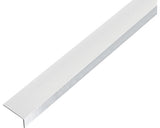 Cornier Aluminiu Alberts 20x10x1 Mm, Lungime 1m, Autoadeziv, Argintiu