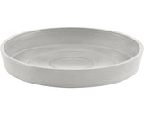 Farfurie Rotunda Ecopots Plastic Ø 15 Cm H 2, 5 Cm Alb-gri