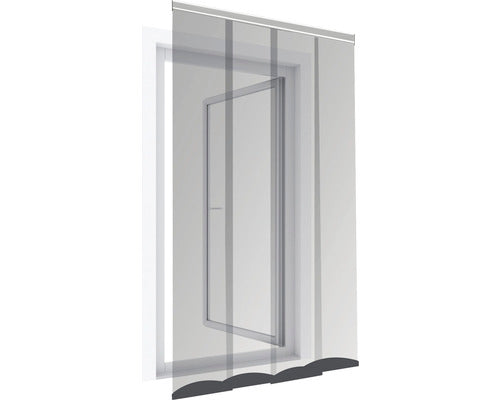 Plasa Tantari Lamele Pentru Usa Antracit 95x220 cm