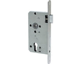 Broasca Ingropata Usa Intrare Abus Es 55/72 Mm, Dreapta, Pentru Cilindru, Argintiu