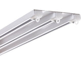 Set Sina Perdea Aluminiu, Alba, 3 Canale 100 Cm
