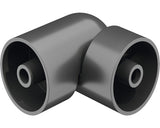 Legatura In Colt Pertura Pentru Balustrada Din Aluminiu, Antracit