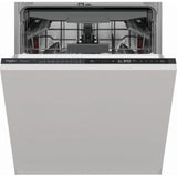 Masina de spalat vase incorporabila Whirlpool WIP 4T233 PFEG B, 14 seturi, 10 programe, Clasa D, PowerClean Pro, Tehnologia al 6-lea Simt, Motor Inverter, Sistem Natural Dry, 60 cm